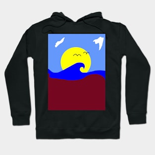 Ocean Waves Hoodie